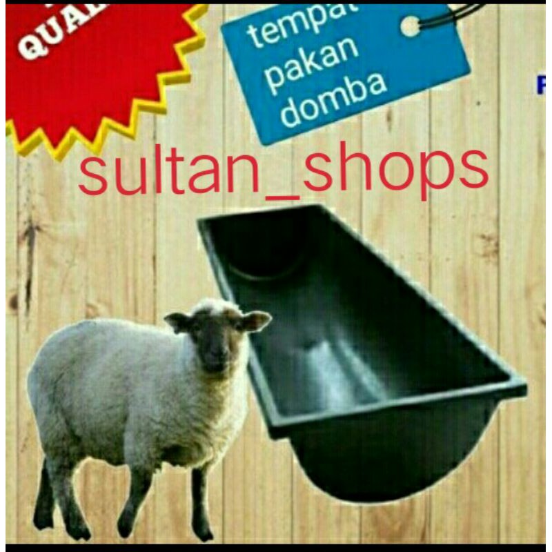 Tempat Pakan Domba / Kambing