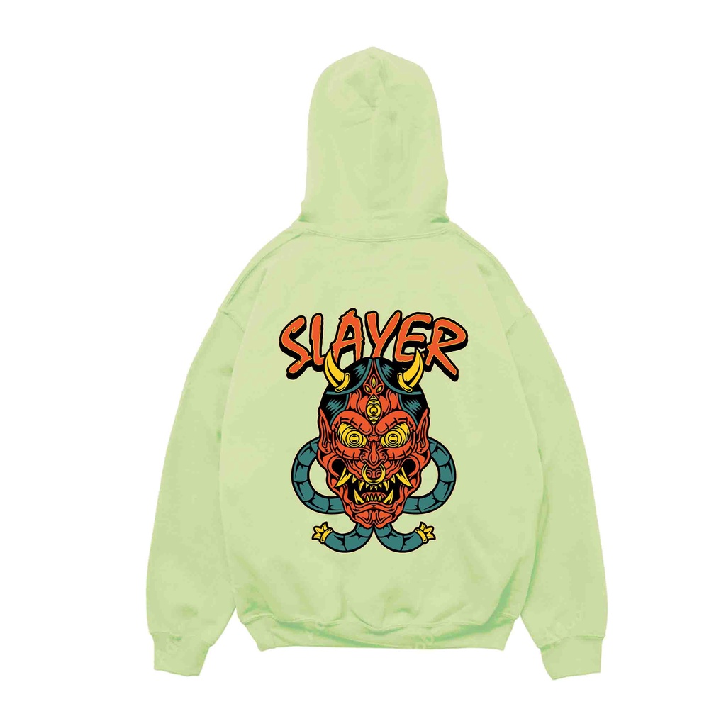 Hoodie Pria Slayer Sweater Pria Fleece Size M - XXL