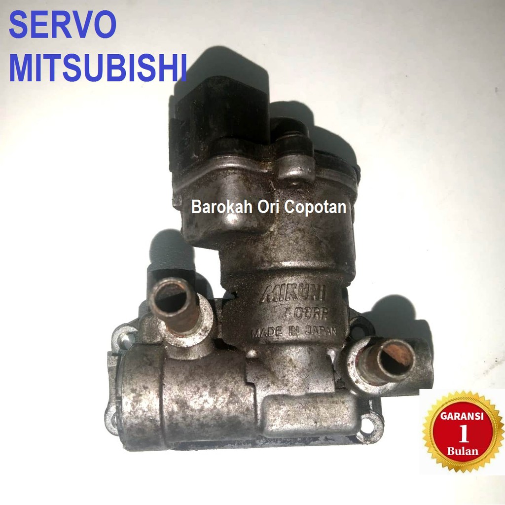 Sensor Servo Mitsubishi Hitam Idle Air Control Valve Motor IAC IACV UP ISC