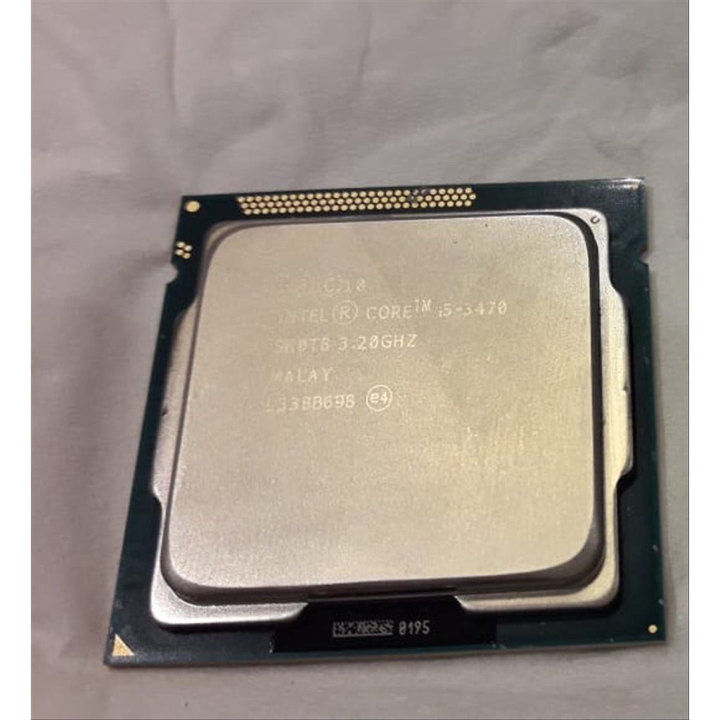 Processor Intel Core i5-3470 LGA 1155 support Motherboard B75 H61 H77 Q77 Z75 Z77 Asus Gigabyte MSI
