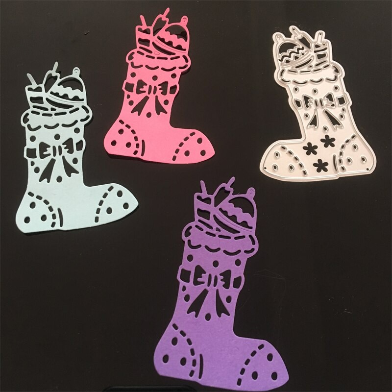 

boots Embossing paper card metal steel cutting dies for scrapbooking stencils album