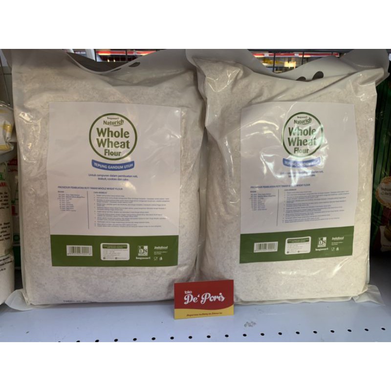 

NATURICH Tepung Gandum Utuh 5kg/Whole Wheat Flour