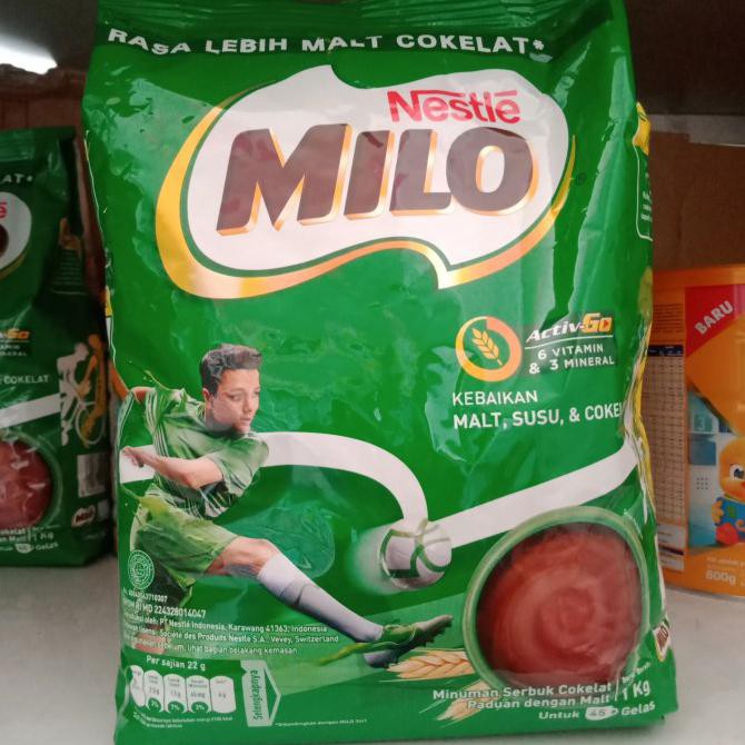 

[[BISA COD]] milo actigen 1 kg - rasa coklat BERMUTU Kode 1241