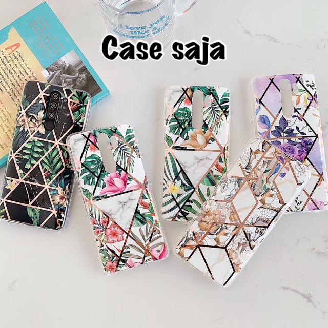 Chrime Floral Black Case iPhone Samsung Xiaomi Huawei P20 P30 Mate 30 pro A51 A71 A30s A50s A10 S20