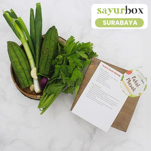 

Paket Masak Tumis Kuah Oyong 500 gram (Sayurbox) - SURABAYA