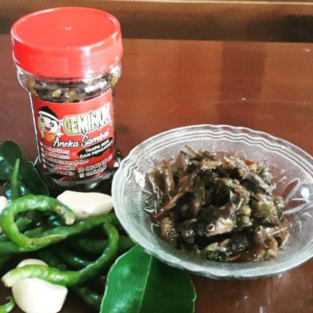 

Sambal teri ijo ceminuk