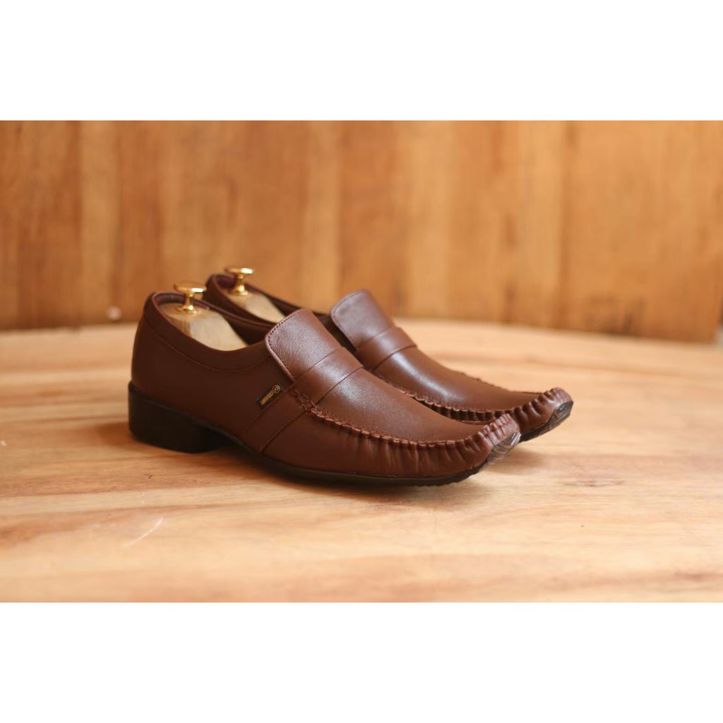 Sepatu Formal Pria Cevany Dio Original Pantofel Kulit Tanpa Tali Casual Kerja Kantor Pesta Dinas