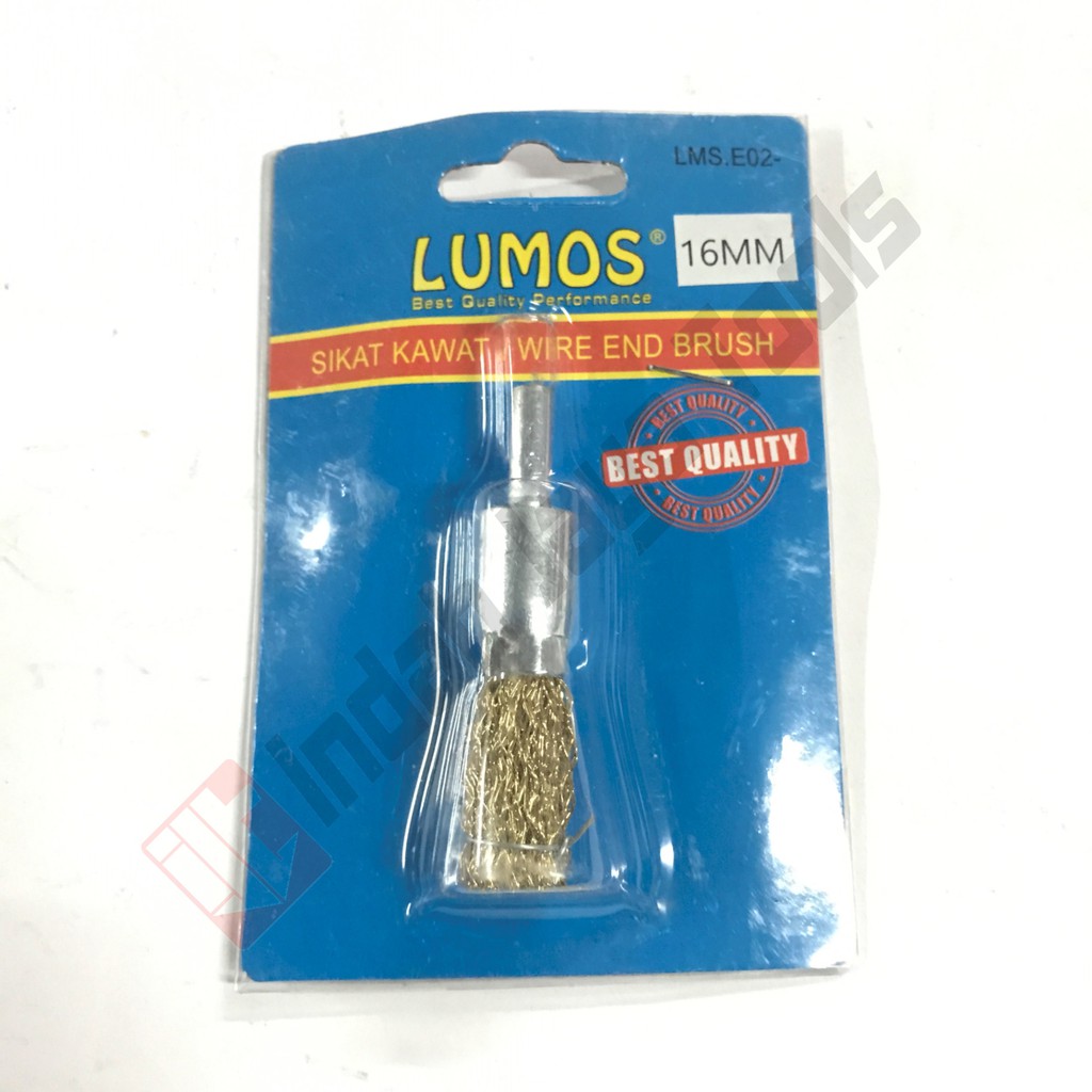 LUMOS Mata Bor Sikat Kawat 16 mm Mini