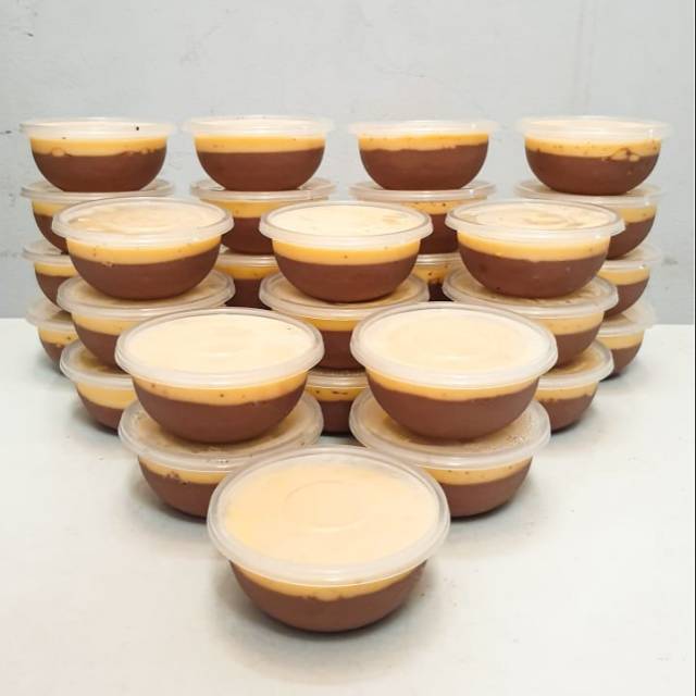 

Puding coklat rum