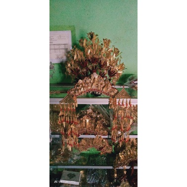 aksesoris pengantin Palembang/set mahkota pengantin Palembang/pengantin Palembang