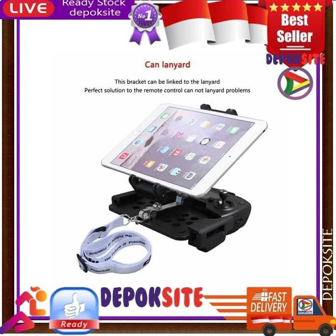 [BAYAR DI TEMPAT] DJI Mavic Pro Platinum Spark Combo Smartphon Tablet Stand Phone Holder - Putih