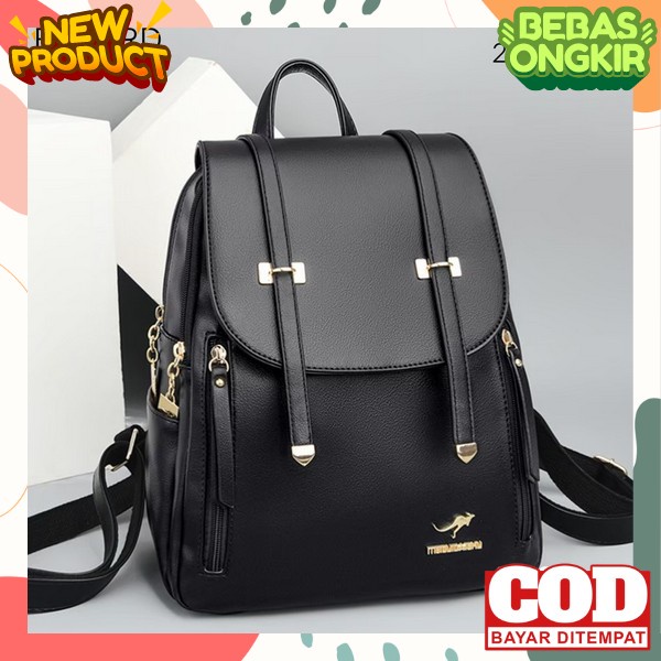 Tad Bahu Cewe Waterproof Tsa Bagpack Import Korea Tas Sekolah Cewek Cantik Casual Back Pack Sekola M