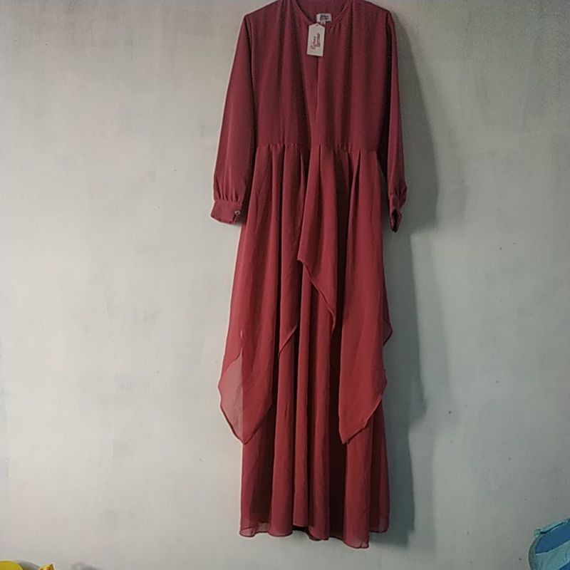 gamis ceruty babydoll full puring