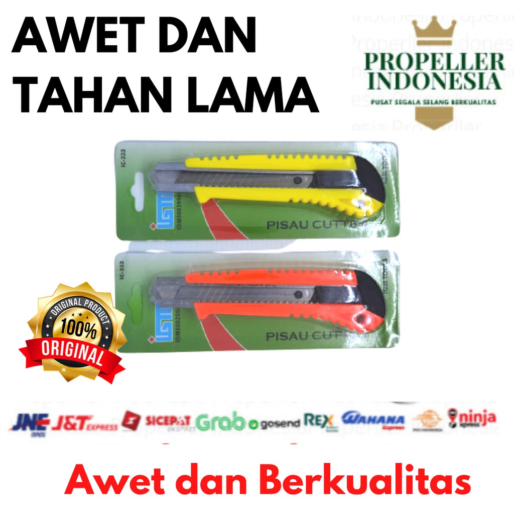 Pisau Cutter Pisau Potong Akrilik Cutter Knife Serbaguna