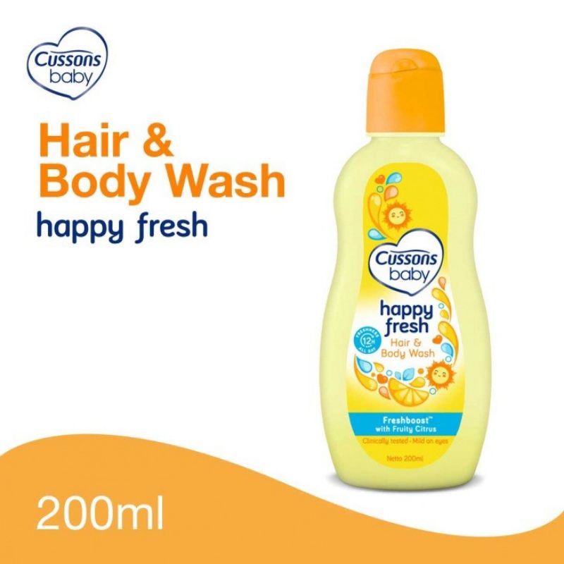 CUSSONS BABY HBW HAPPY FRESH 200ML