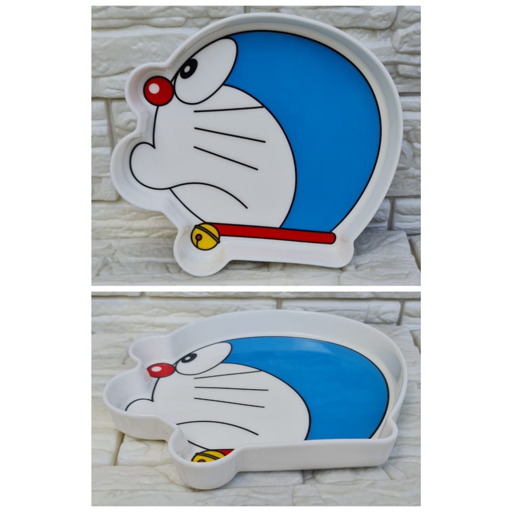 PIRING KERAMIK ORI KEPALA DORAEMON (21X3X18.5)