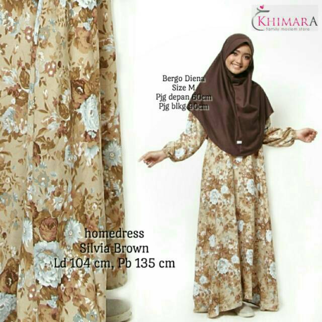 [PROMO] Gamis Syari Homedress Silvia