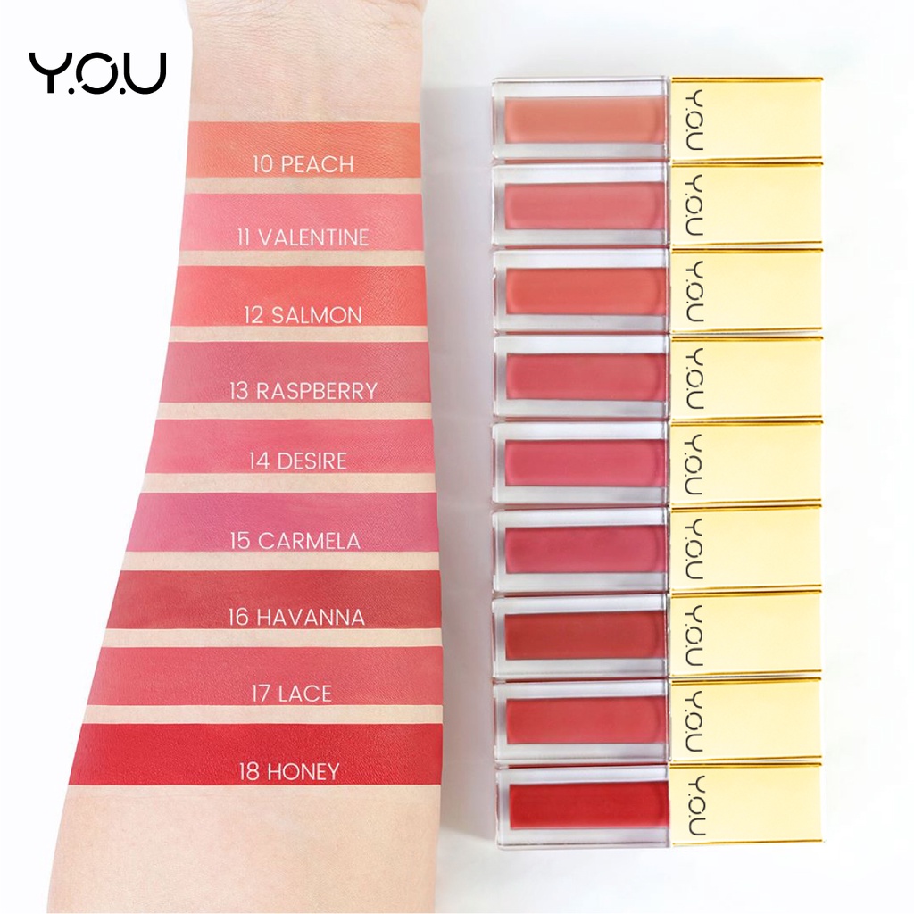 Y.O.U Rouge Velvet Matte Lip Cream 4.5gr