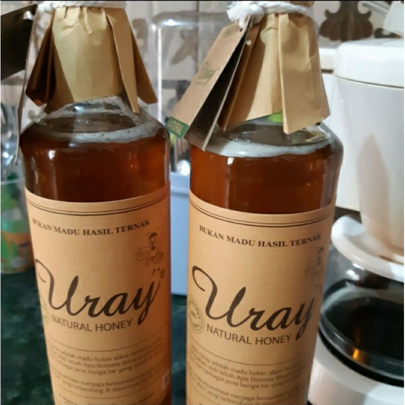 

madu uray 875gr raw honey uray original madu murni 100 % sehat alami 875gr