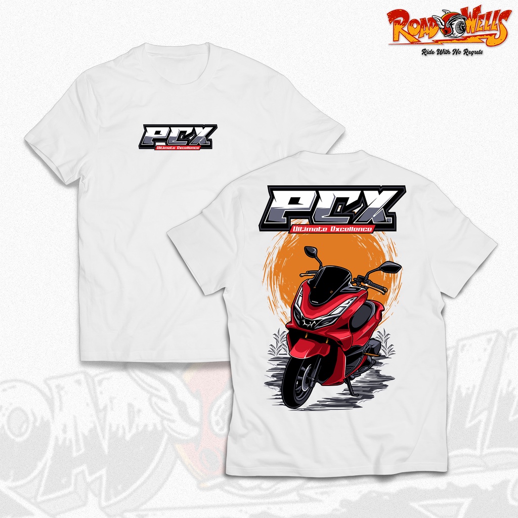 KAOS HONDA PCX | KAOS MOTOR | KAOS BIKERS INDONESIA