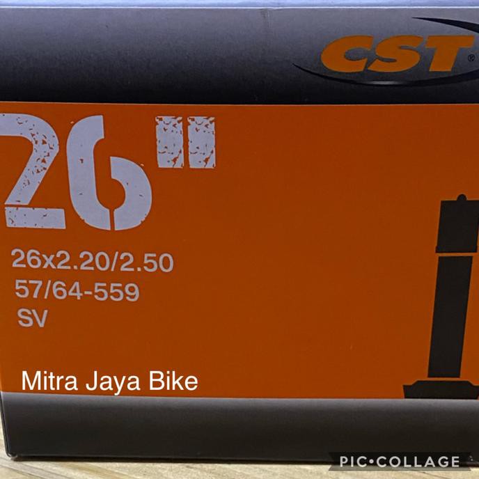 Ban Dalam CST 26 x 2.20 - 2.50 Pentil Motor