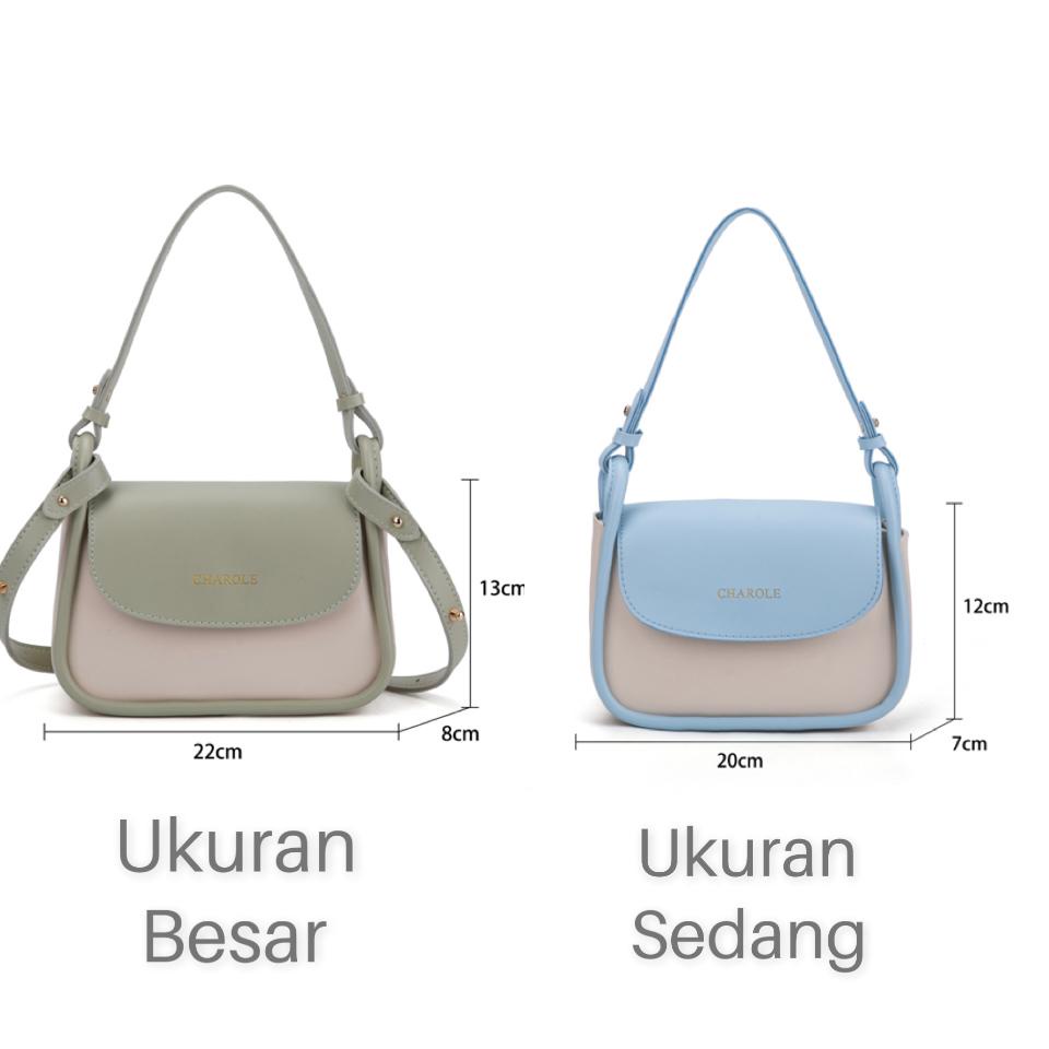 CHAROLE Tas Selempang Wanita import Sling Bag Wanita Tas fashion korea TF-0001/0081