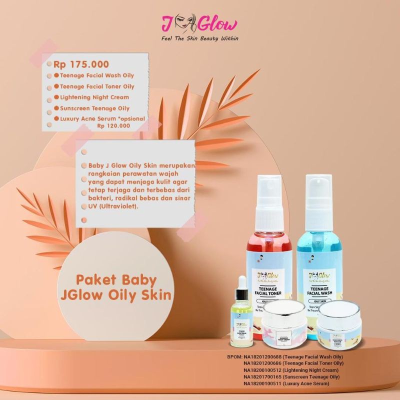 BABY JGLOW ACNE (KHUSUS REMAJA) | skincare remaja bpom / SKINCARE | JGLOW ORIGINAL