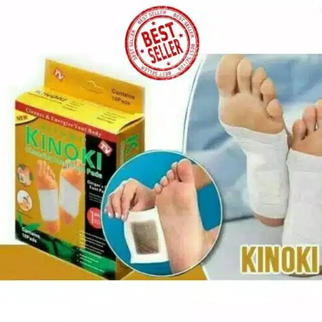 

Kinoki koyok kaki herbal penyerap racun