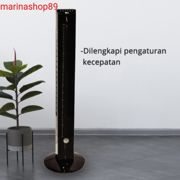 krisbow kipas angin standing_kipas lantai black_pedestal fan 60 watt