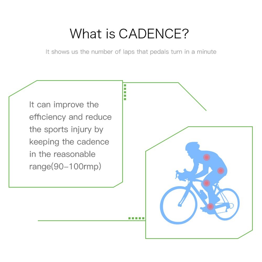 CYCPLUS C2 - Smart Cadence Sensor - Bluetooth and ANT Multi Protocol