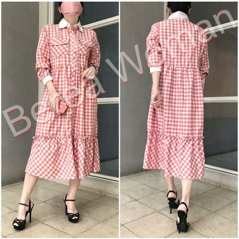 Tunik Berea Woman Warna Pink Salem