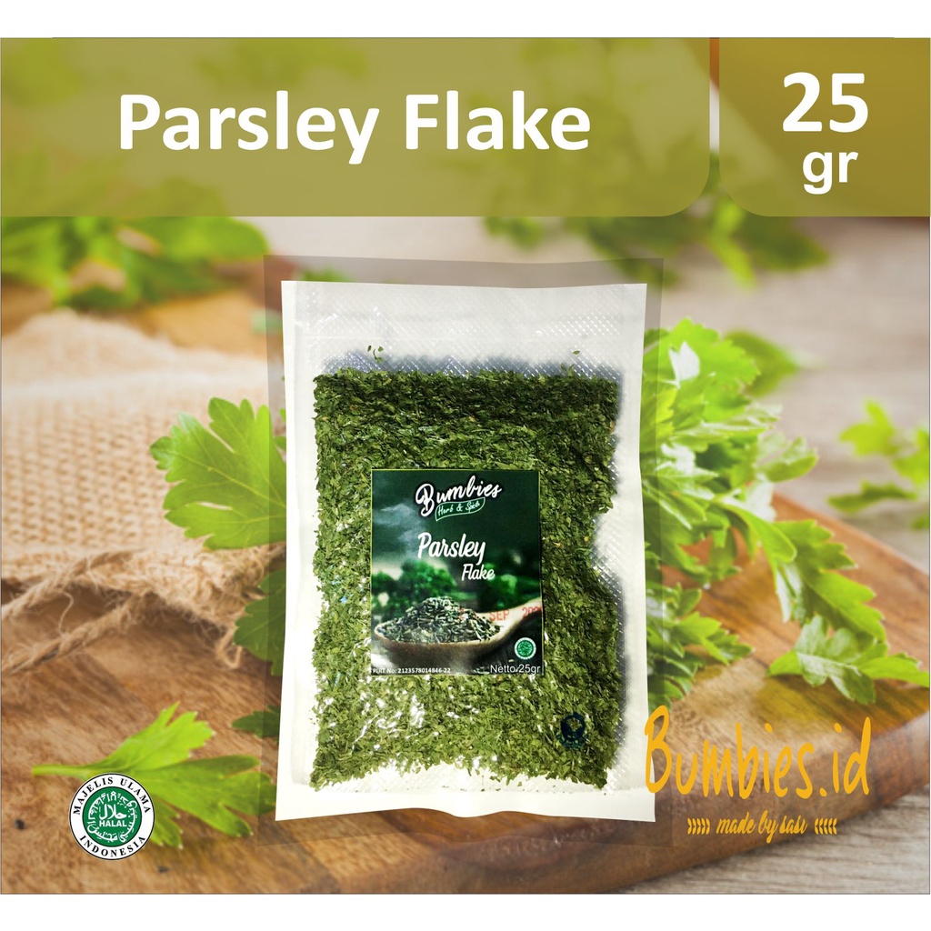 Daun Parsley 25gr 𝗕𝘂𝗺𝗯𝗶𝗲𝘀 𝗛𝗲𝗿𝗯 𝗮𝗻𝗱 𝘀𝗽𝗶𝗰𝗲𝘀/ Daun Parsley Premium/ Daun Parsley Masak/ Rempah Rempah