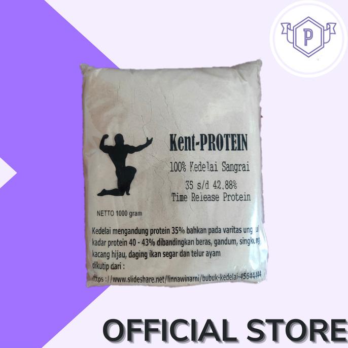 Kent-PROTEIN | Susu Bubuk Kedelai Protein Casein - Kemasan 1 Kg