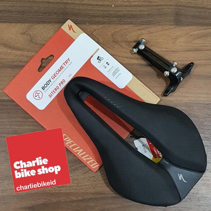 Saddle Sadel Specialized Sitero Pro Black - Carbon Fact Rail