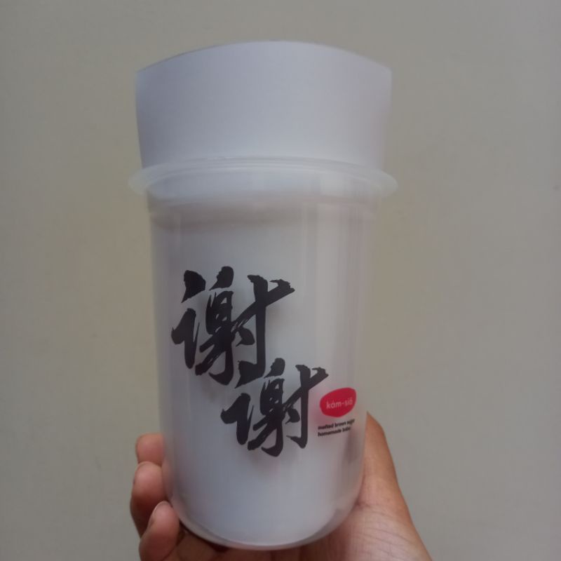 Cup Kamsia Boba 16 oz