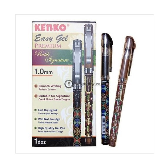 

Kenko Ballpoint Easy Gel Premium Batik Signature 1.0mm