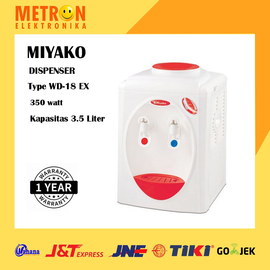 MIYAKO WD 18 EX - DISPENCER P/N EXTRA HOT PORTABLE / WD18EX