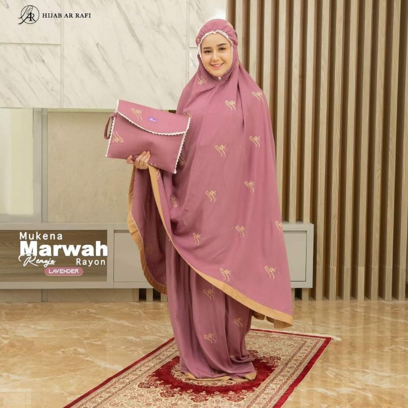Mukena Dewasa Wanita Cantik terbaru 2021 Mukena Marwah Katun by Ar Rafi