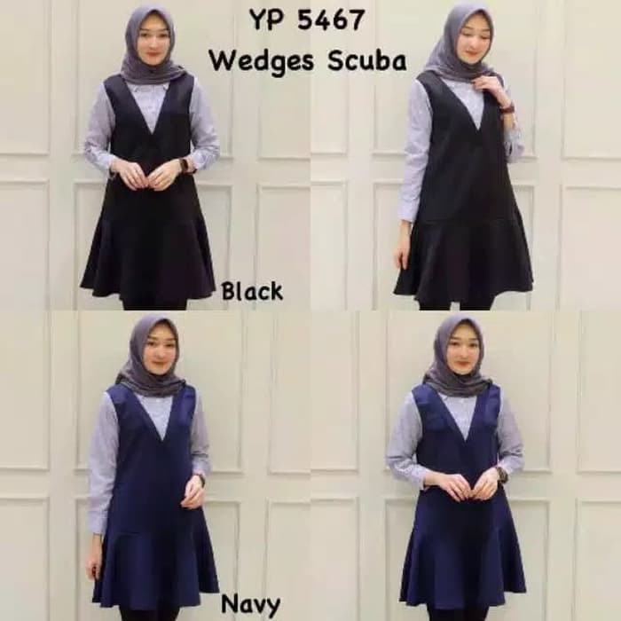 WEDGES SCUBA tunic termurah