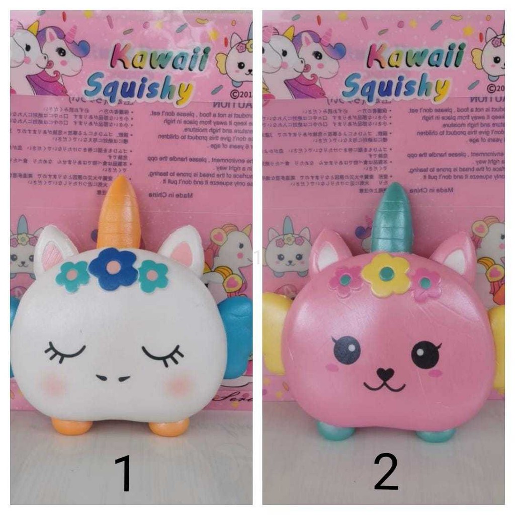 Squishy Murah Mainan SQUISHY [ Donut Unicorn ] Licensed by KAWAII SQUISHY