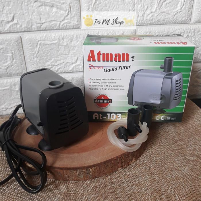 Aerator | Atman At-103 Pompa Celup Air Aquarium / Water Pump Atman At103