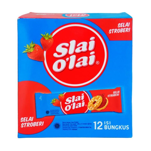 

Roma Slai O'Lai Strawberry 12 sachet berat 24 gr