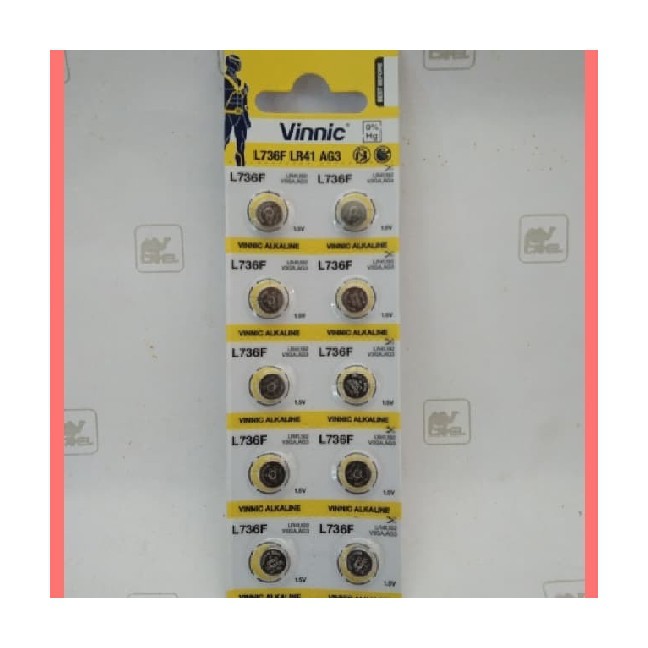 

Alkaline Battery Kancing AG-3 Per-Pack