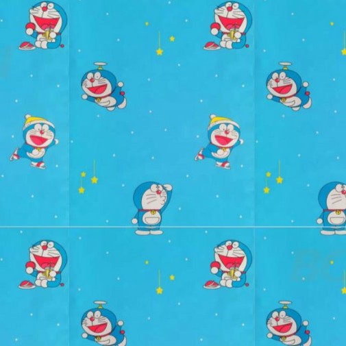 Wallpaper Sticker Motif Doraemon MIK 230  / Wallpaper New / 9mx45cm