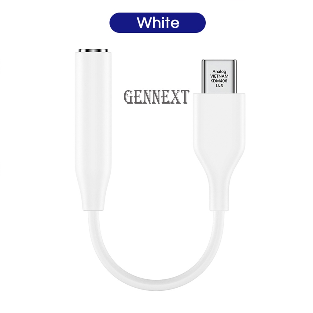 FA 3.5 to Type C Cable Adapter converter gennext Headphone Audio Jack 3.5mm audio aux earphone Splitter