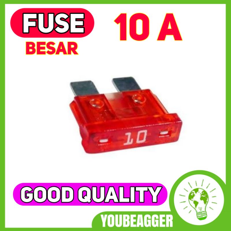 Sikring Fuse 10A besar