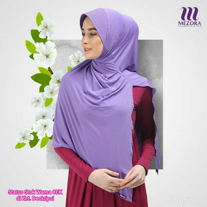 Bergo/ Hijab Instan PETUNIA MEZORA Original