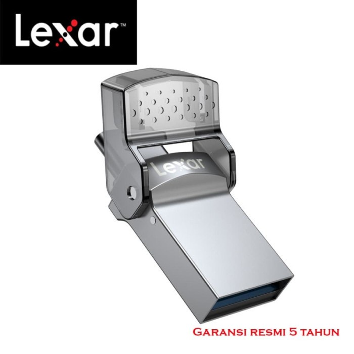 Lexar OTG D35C USB 3.0 Type-C 32GB 64GB 128GB 256GB Garansi Resmi Original