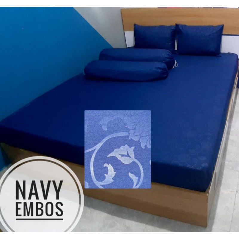 SPREI 180X200 160X200 SEPRAI POLOS HOMEMADE EMBOS BEDCOVER ESTHETIC MERAH MARON BIRU NAVY HIJAU KOTAK HITAM MURAH