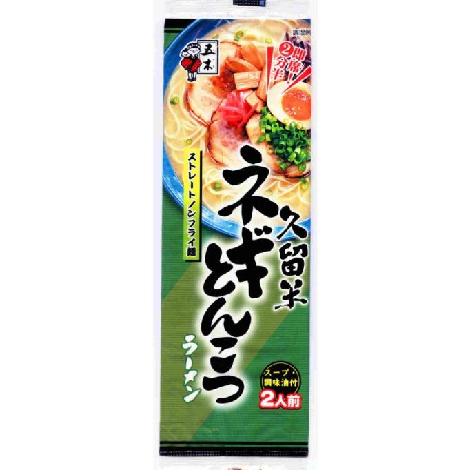 

populer] Itsuki Ramen Kyusu Kurume Negi Tonkotsu / Mi Instan 172 Gr